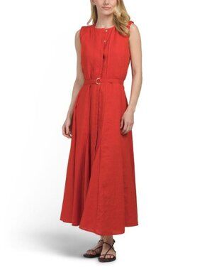 chinese dress ladies Tayla Linen Maxi Dress main image 0